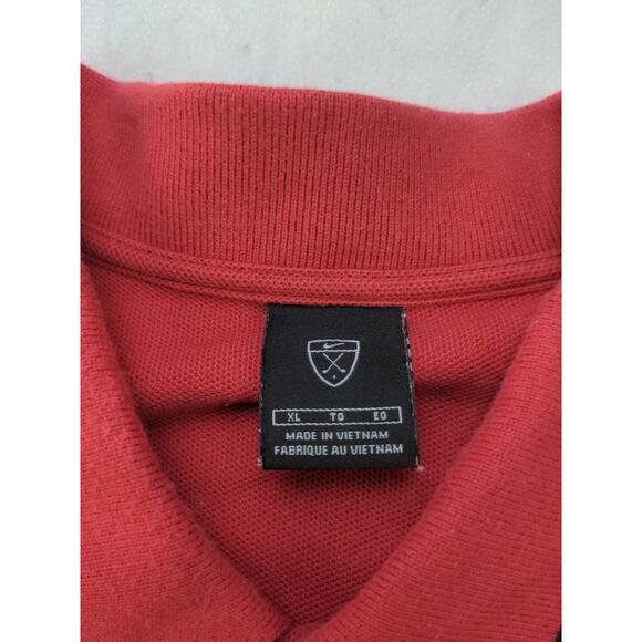 Mens Nike Golf Coca-Cola C2 Short Sleeve Polo Shirt Size XL Red - Picture 9 of 12